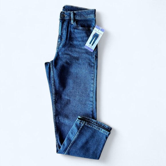 Calvin Klein Women's High-Rise Jean Blue size 4 - Picture 5 of 10